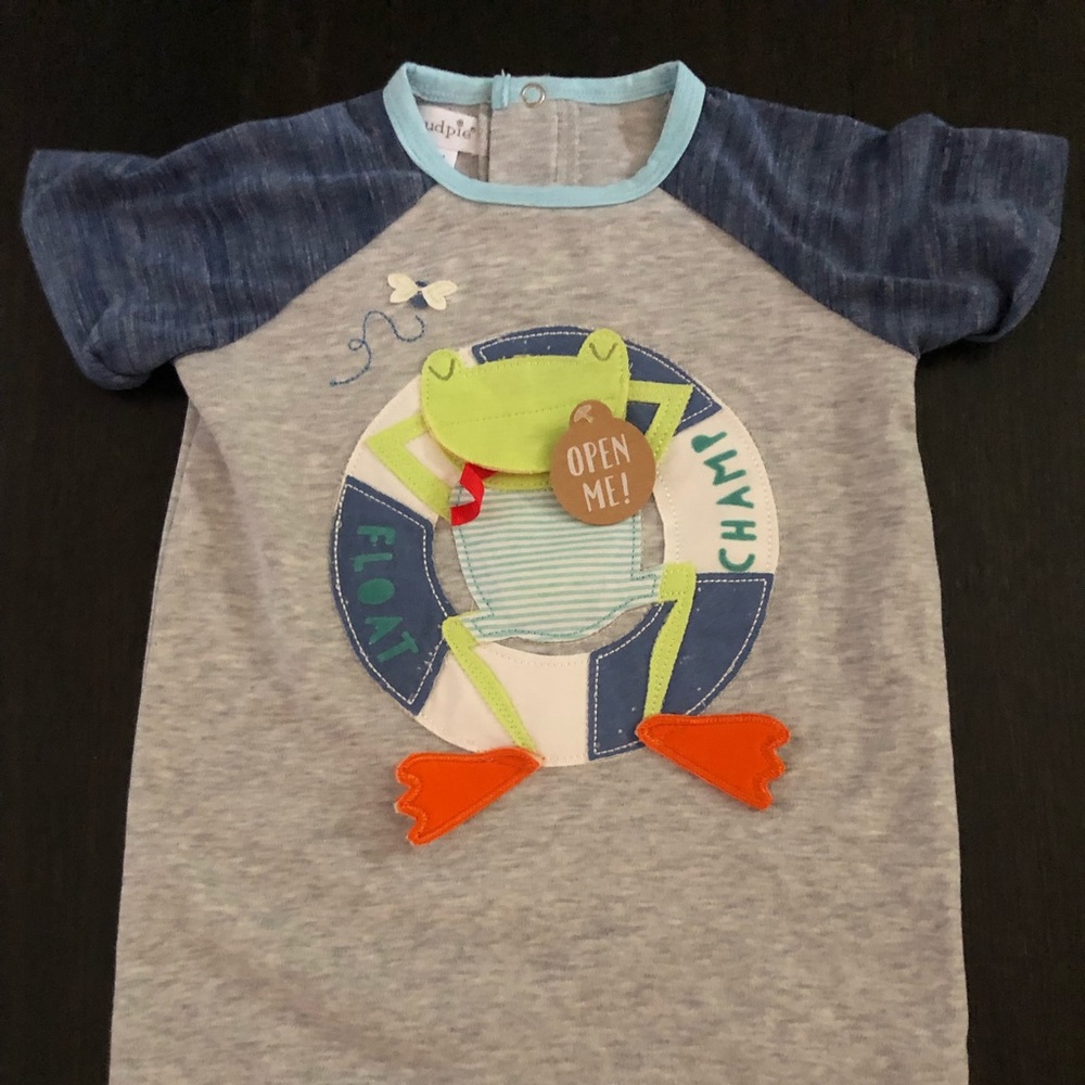 Mud Pie baby boy’s play outfit